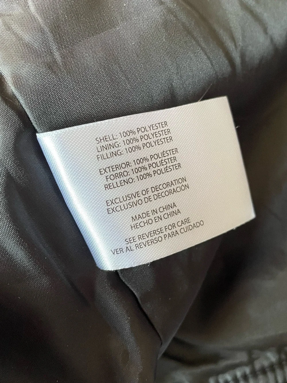 Banana Republic Men's Black Zip-Front Bomber Jacket